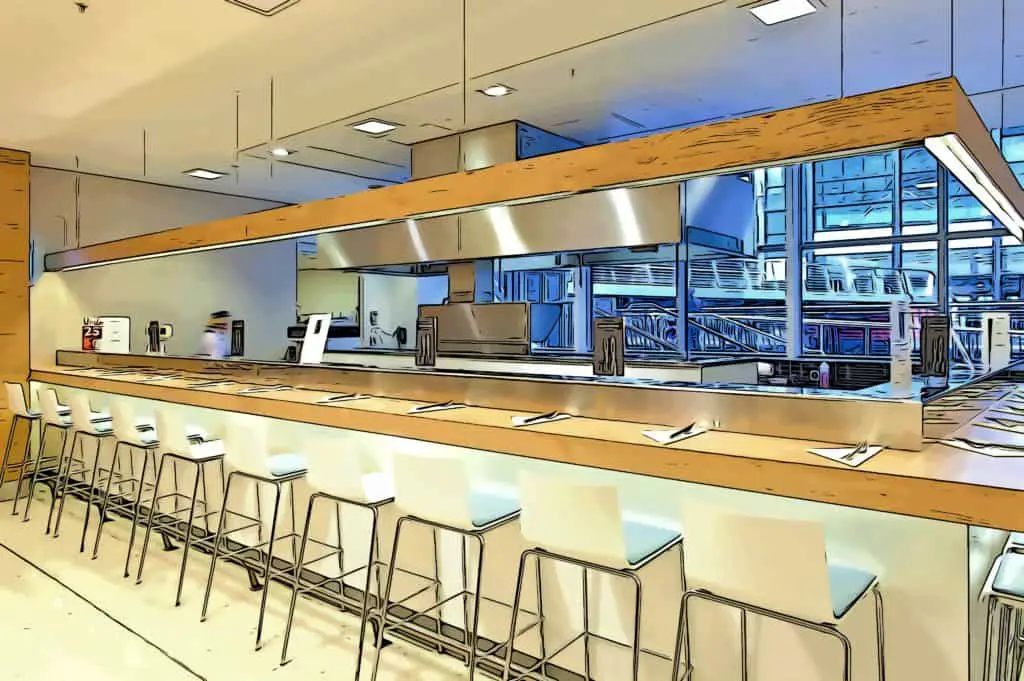 steak and oyster bar at Canary Wharf’s flagship Waitrose store