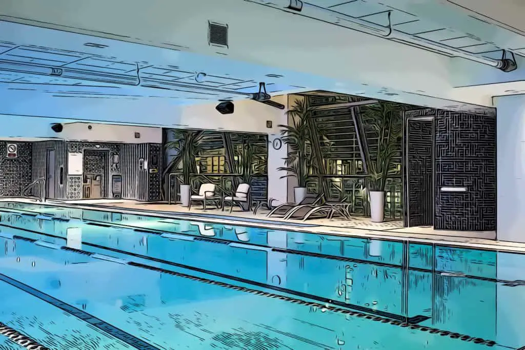 third space canary wharf gym 23 meter UV swimming pool
