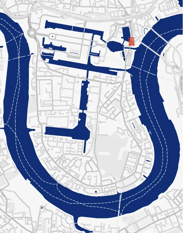 Map location of Horizons Tower, 1 Yabsley St, London E14 9RG, UK