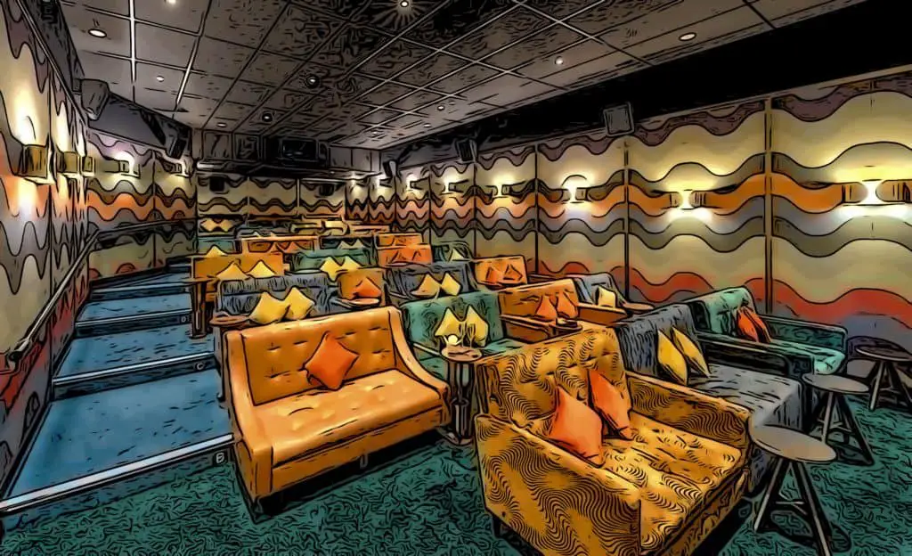 plush sofa seating at everyman canary wharf cinema