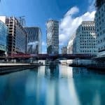 A look at Canary Wharf’s water construction